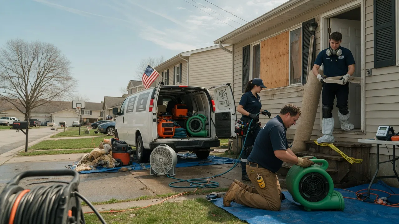 Water Damage Restoration in Fort George G Meade, MD near me